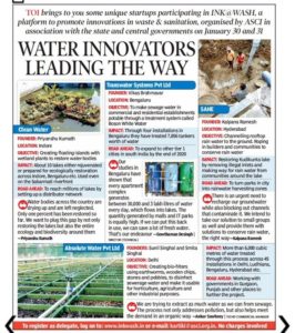 Water Innovators leading the way